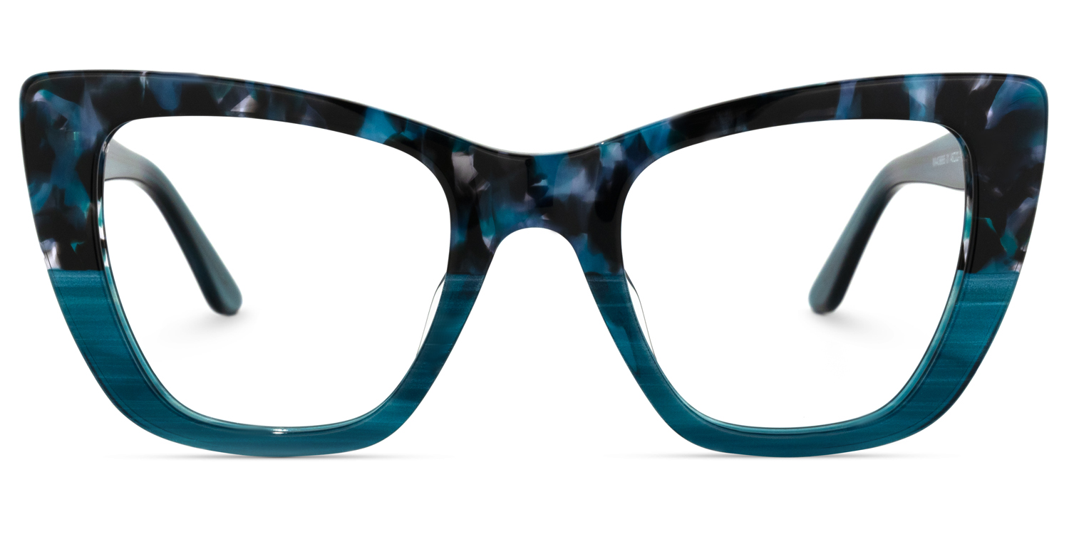 Lewis Cateye Blue Glasses | ZEELOOL UK0