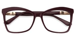 Alfred Butterfly Dark Red Glasses1