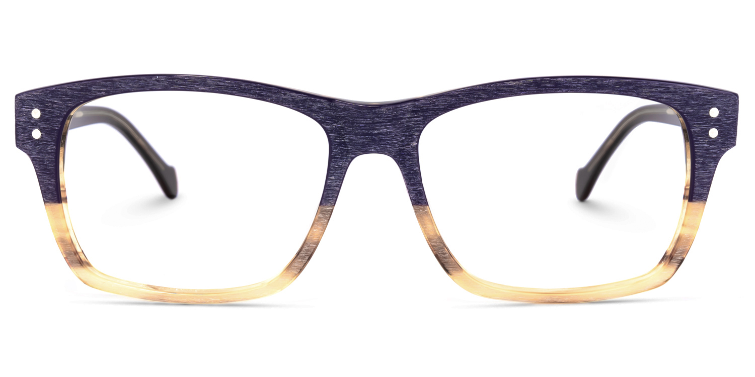 Karout Sqaure Purple Glasses | ZEELOOL UK0