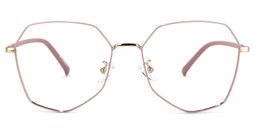 Bivins Geometric Pink Glasses2