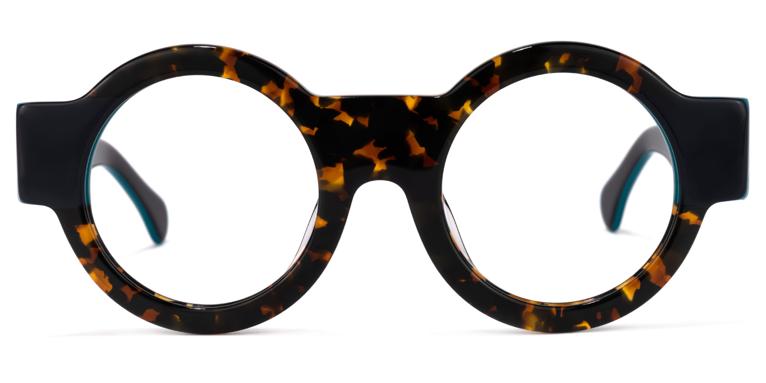 Hardnett Round Tortoise Glasses | ZEELOOL UK0