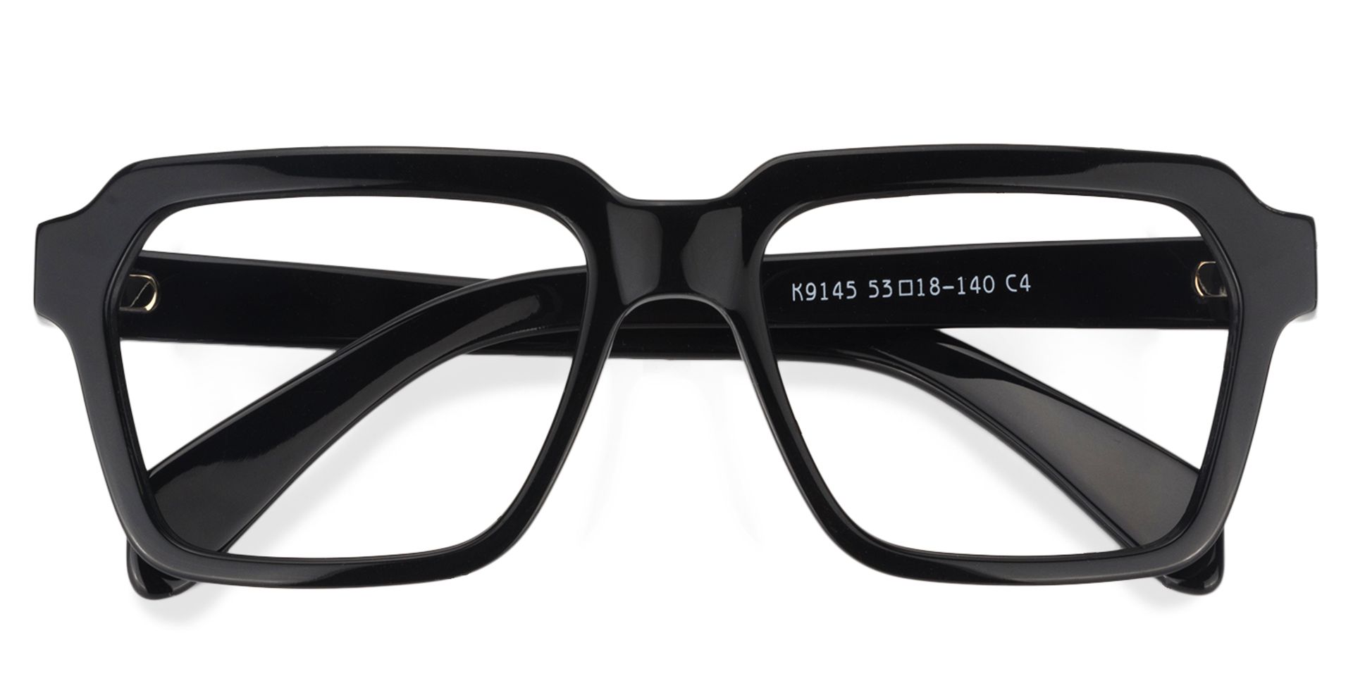 Square Black Glasses | ZEELOOL UK1