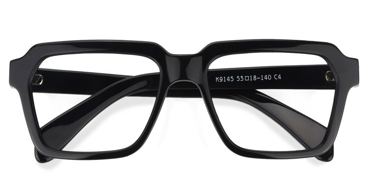 Cally Square Black Glasses