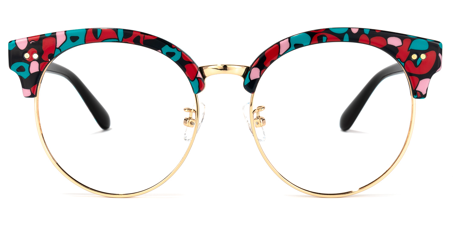 Tatiana Browline Floral Glasses | ZEELOOL UK0