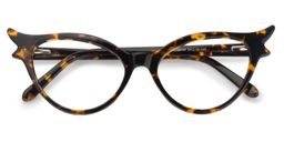 Judy Cat Eye Tortoise Glasses1