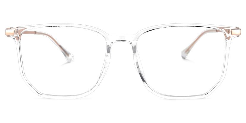 Fezell Clear Square Glasses