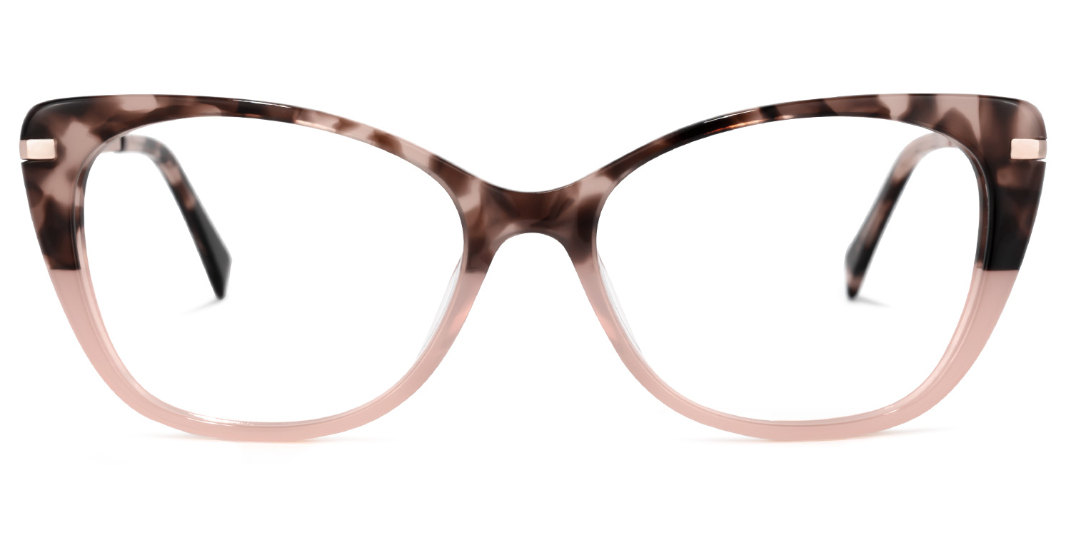 Posey Cateye Two-Tone Glasses0