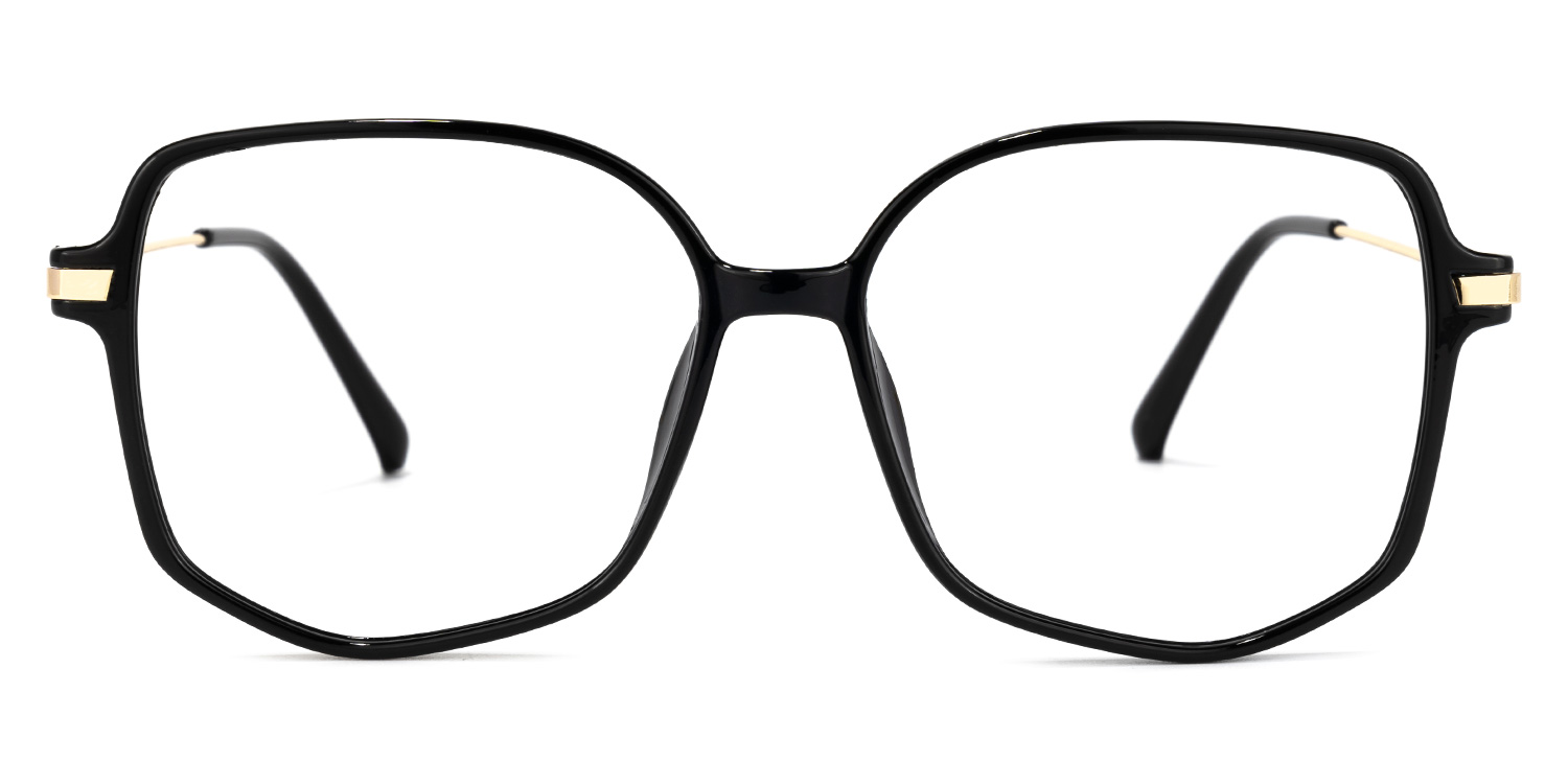 Payton Geometric Black Glasses