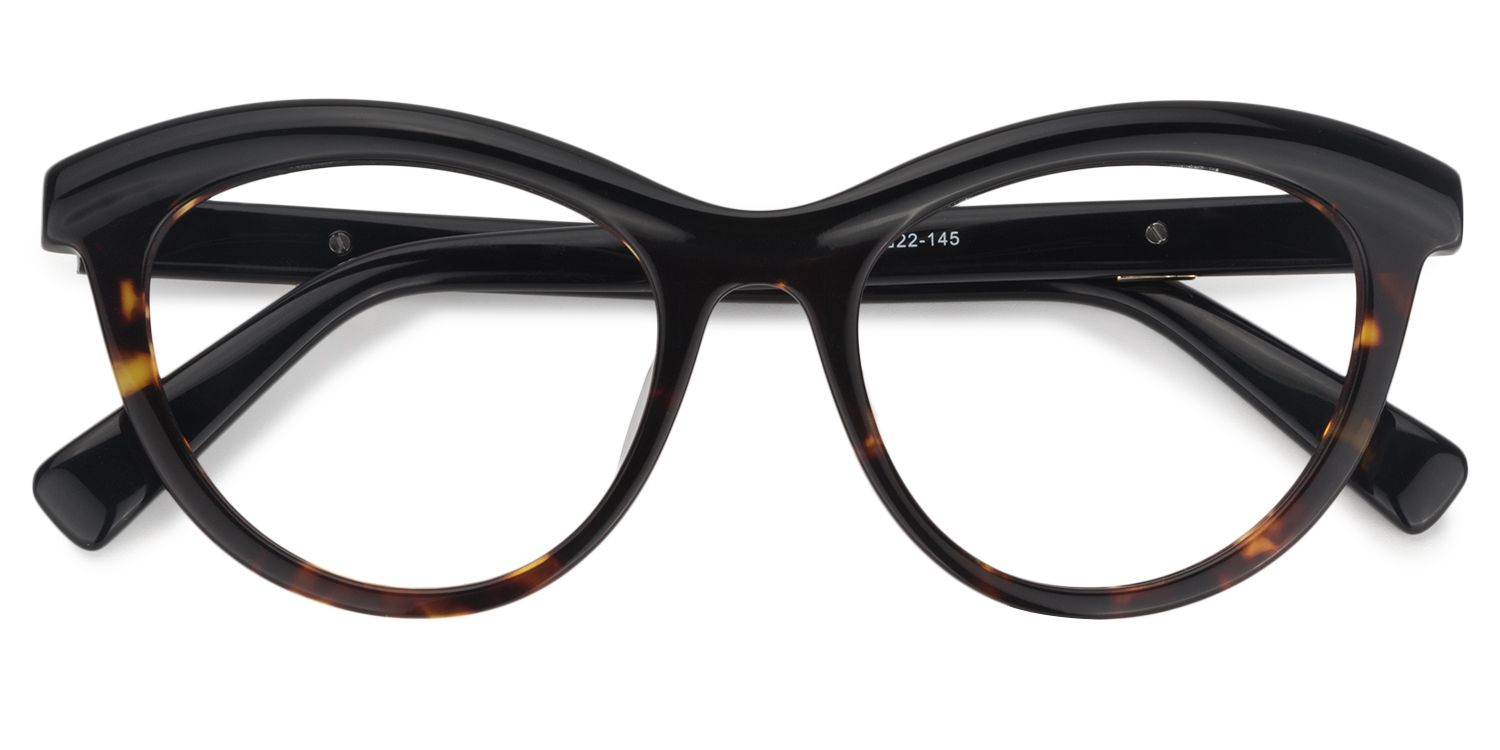 Sean Cat Eye Tortoise Glasses | ZEELOOL UK1