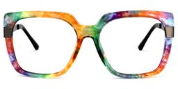 Yaida Multicolor Square Glasses0
