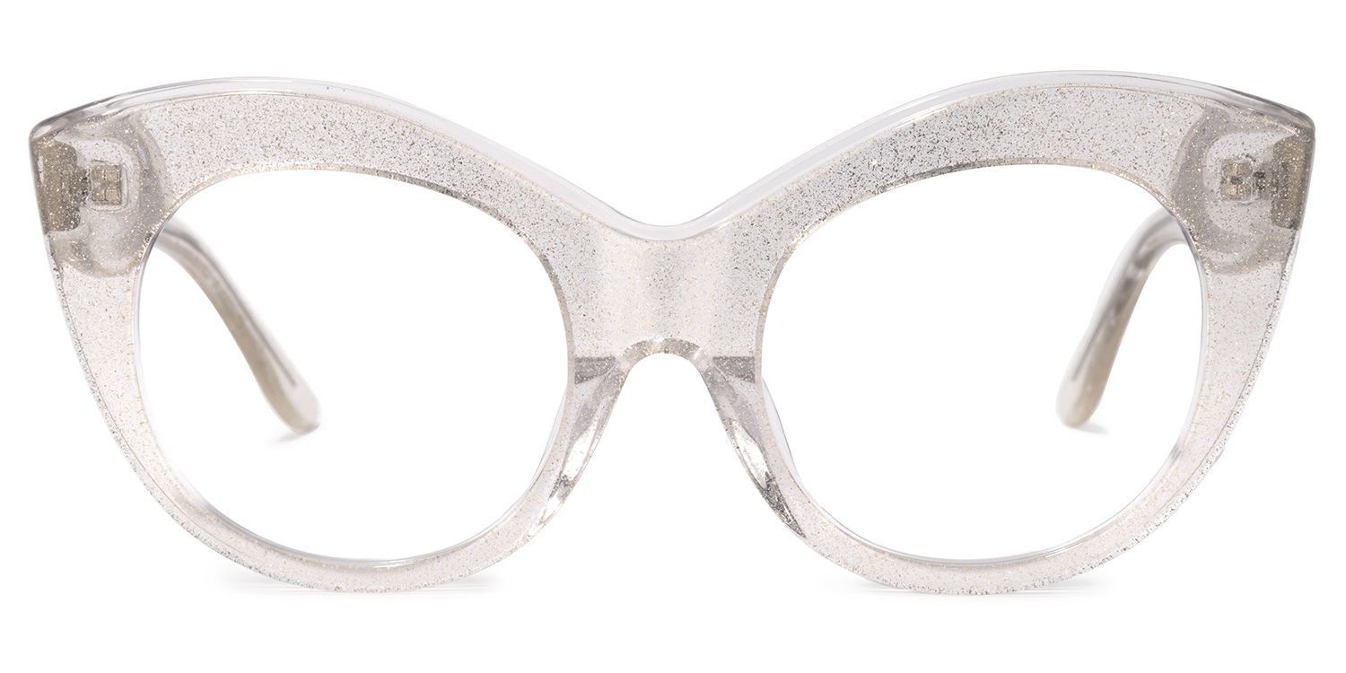 Rosemary Cateye Clear Glasses | ZEELOOL UK0