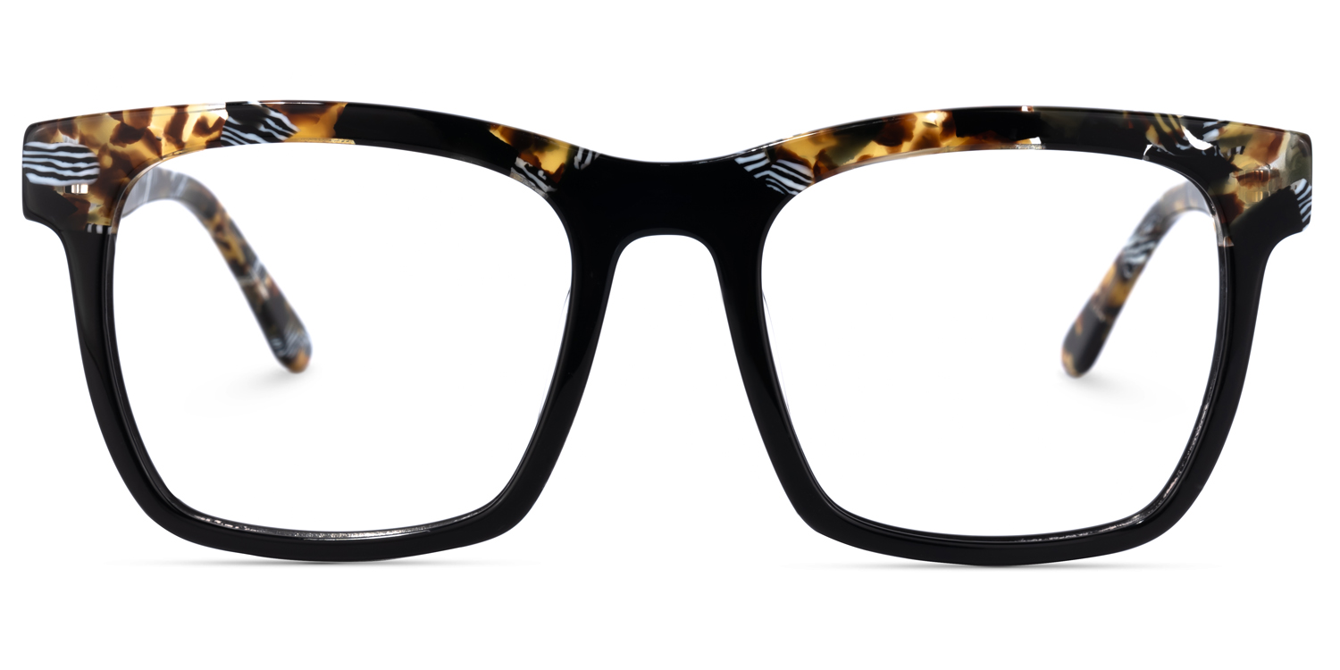 Cohill Square Black Glasses | ZEELOOL UK0
