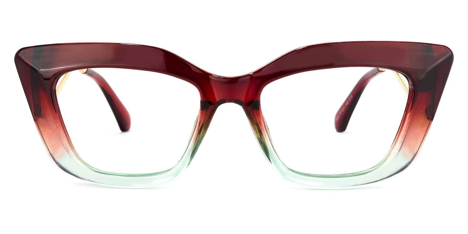 Ferrer Cateye Red Glasses | ZEELOOL UK0