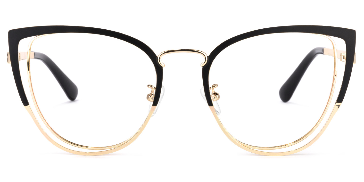 Harvey Cateye Black Glasses0