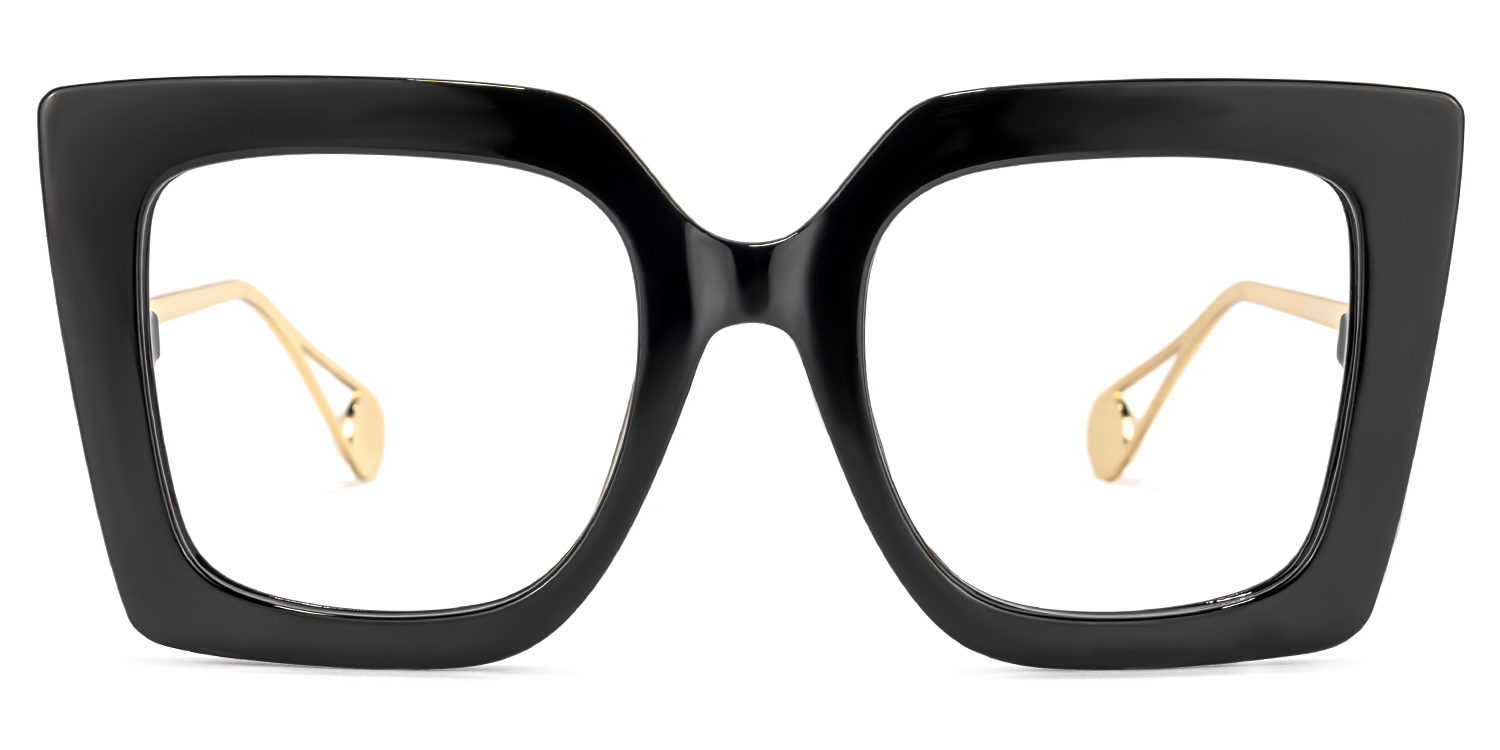 Qatar Square Black Glasses good-img