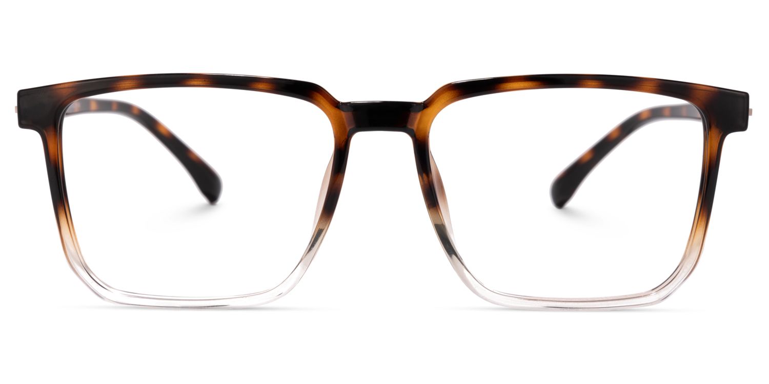 Zavala Rectangle Tortoise Glasses | ZEELOOL UK0