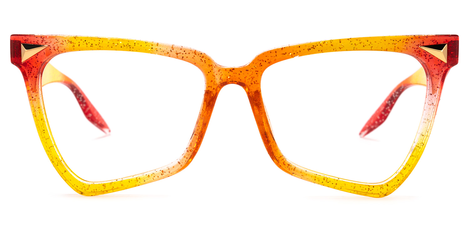 Geometrical Rainbow Eyeglasses | ZEELOOL UK0