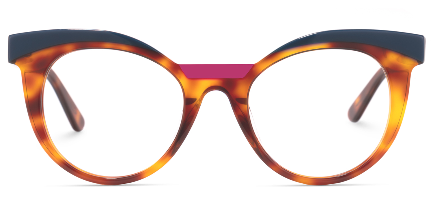 Lismary Cateye Brown Glasses | ZEELOOL UK0