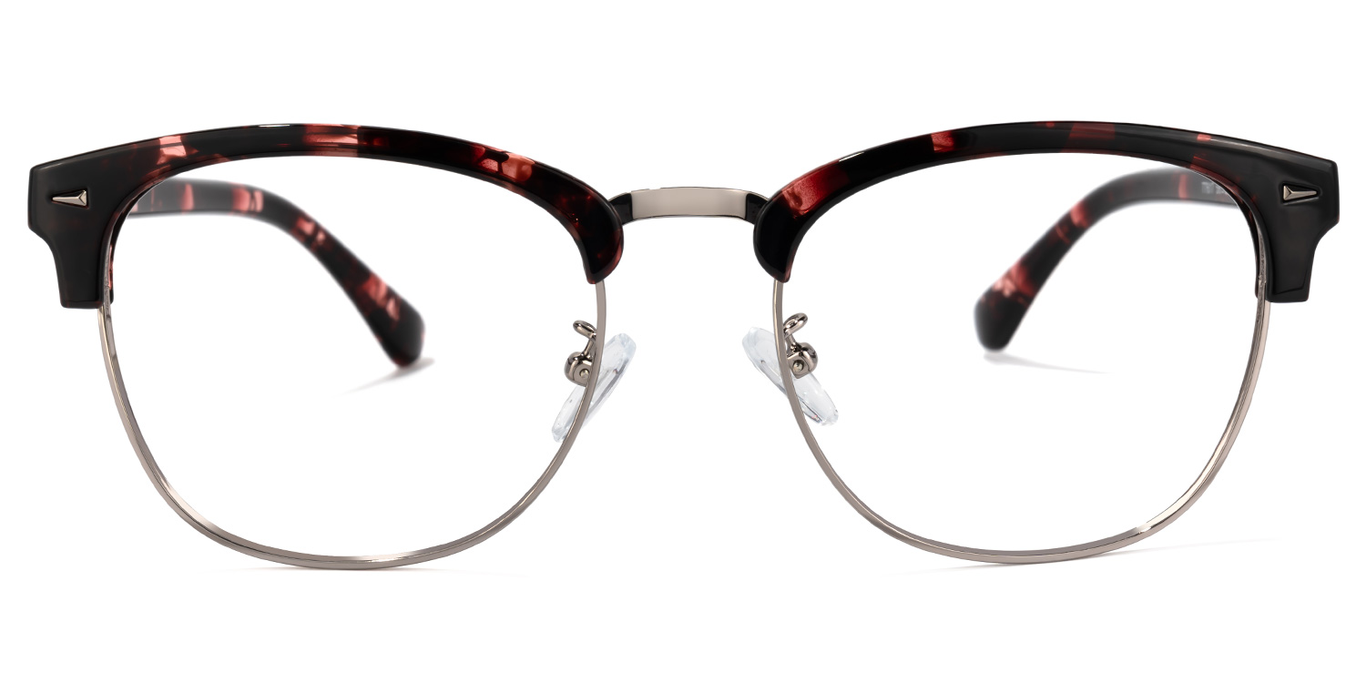 Lasha Browline Silver Glasses | ZEELOOL UK0