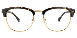 Lasha Browline Gold Glasses2