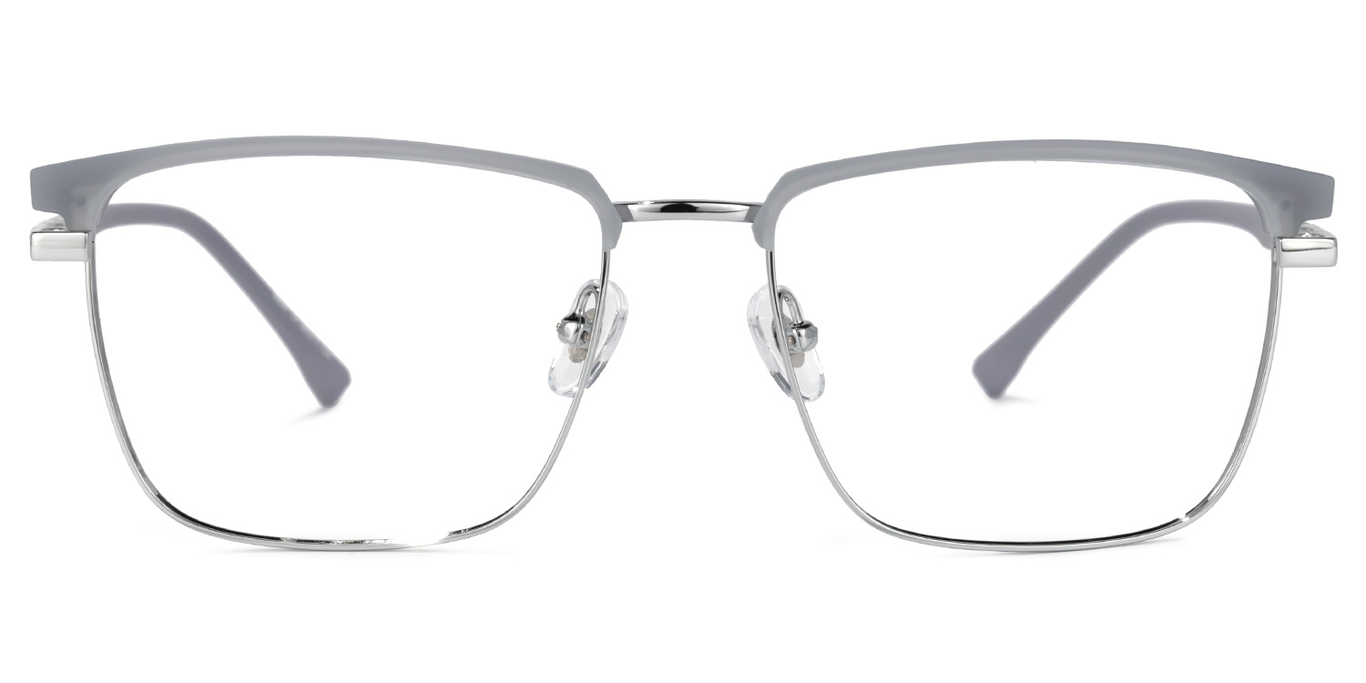 Kierriah Browline Gray Glasses | ZEELOOL UK0