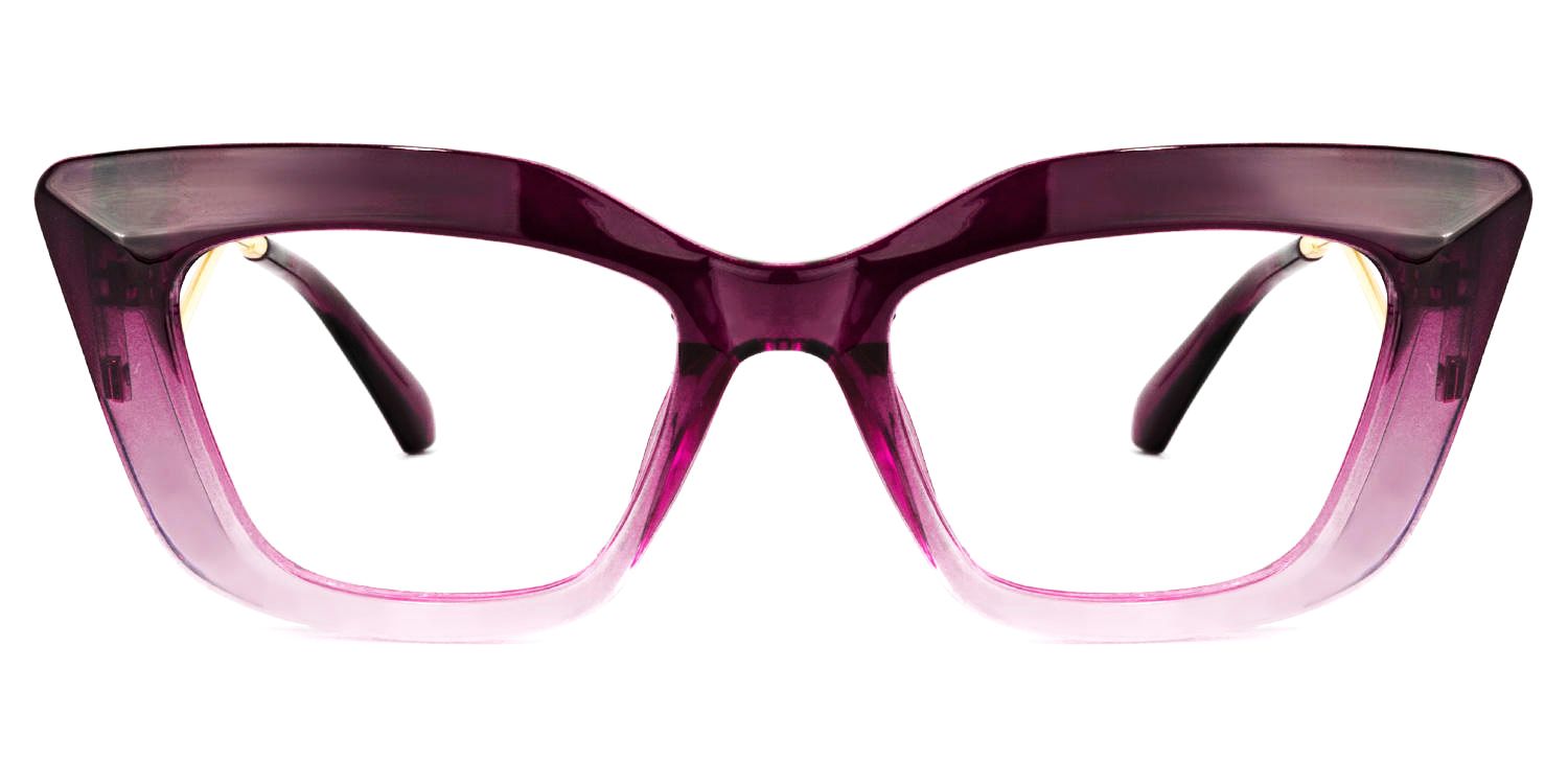 Ferrer Cateye Purple Glasses | ZEELOOL UK0