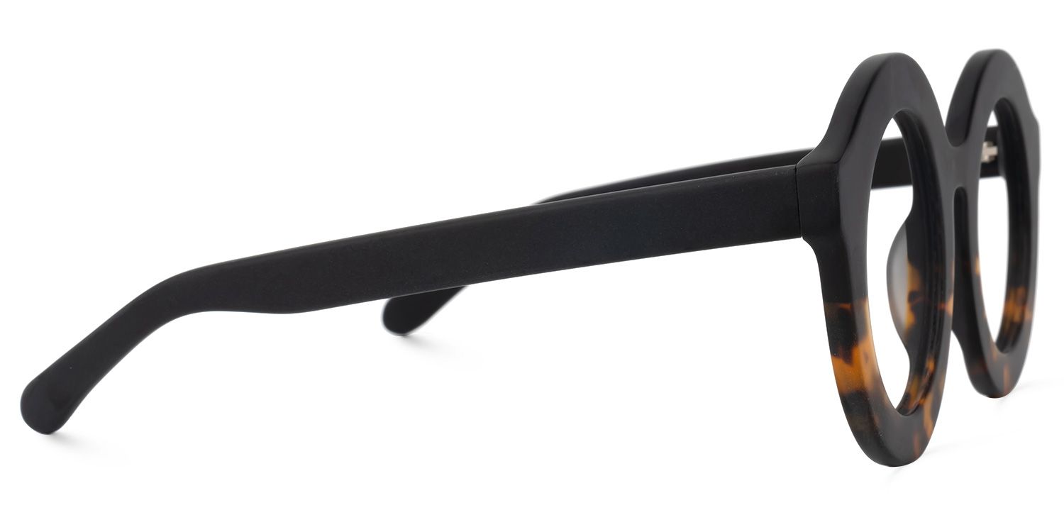 Vilmary Round Tortoise Glasses | ZEELOOL UK2