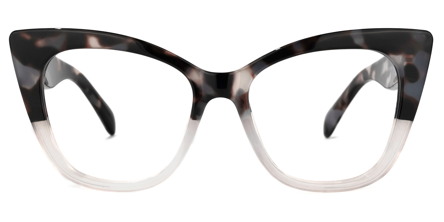 Royster Cateye White Glasses0