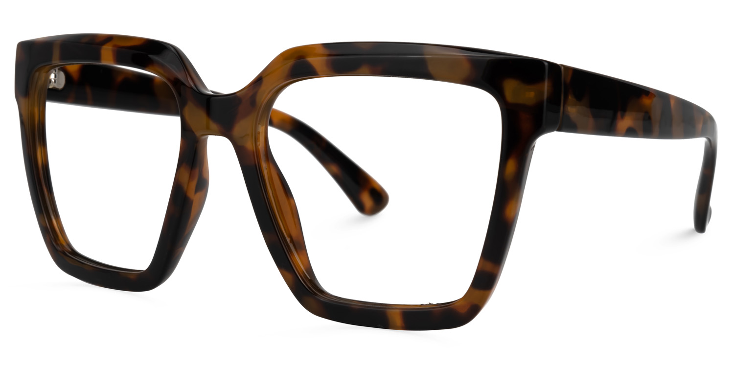 Coleman Square Tortoise Glasses | ZEELOOL UK1