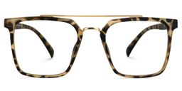 Shumac Square Tortoise Glasses0