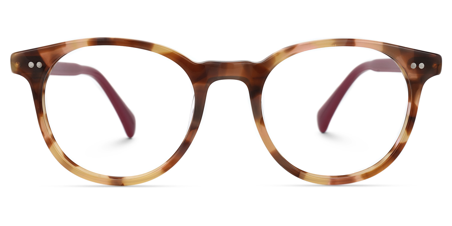 Tankins Round Brown Glasses | ZEELOOL UK0