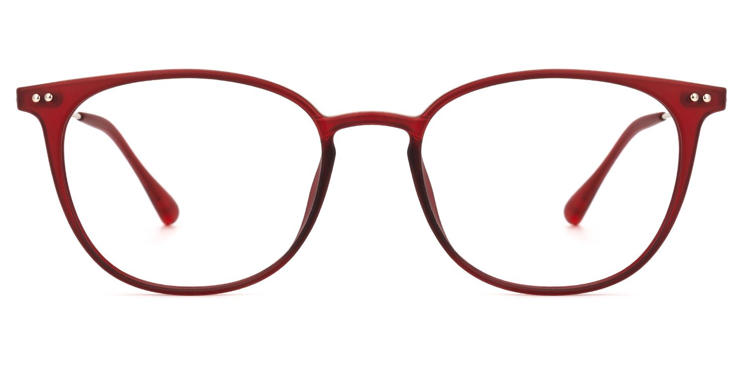 Vilanova Round Red Glasses | ZEELOOL UK0