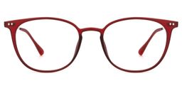 Vilanova Round Red Glasses0