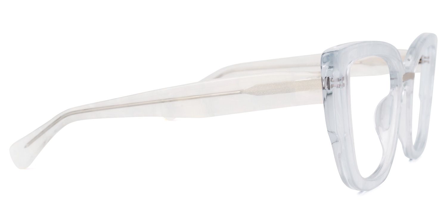 Peggy Cateye Clear Glasses | ZEELOOL UK2