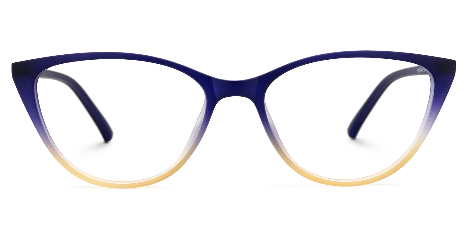 Lucy Cateye Blue Glasses 0