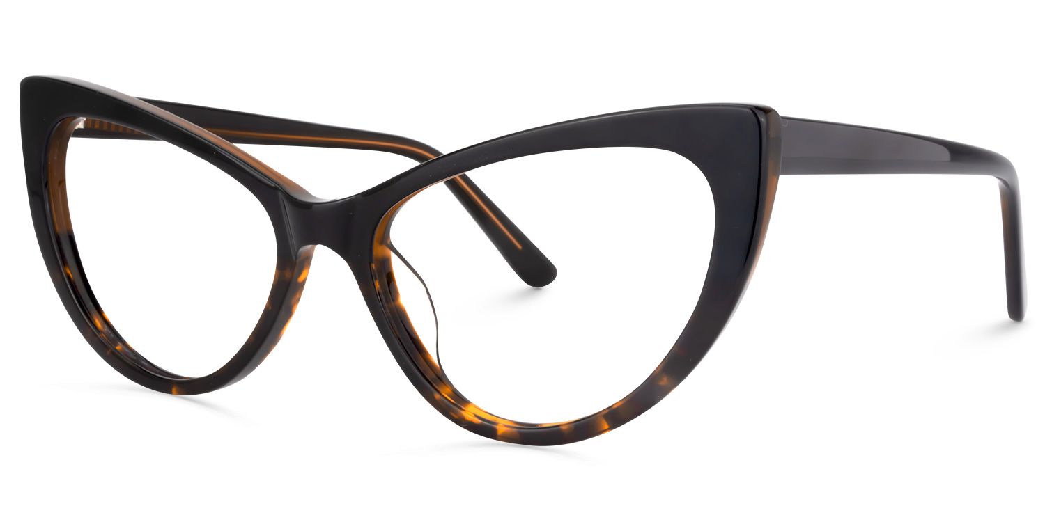Ginna Cat Eye Tortoise Glasses  | ZEELOOL UK2