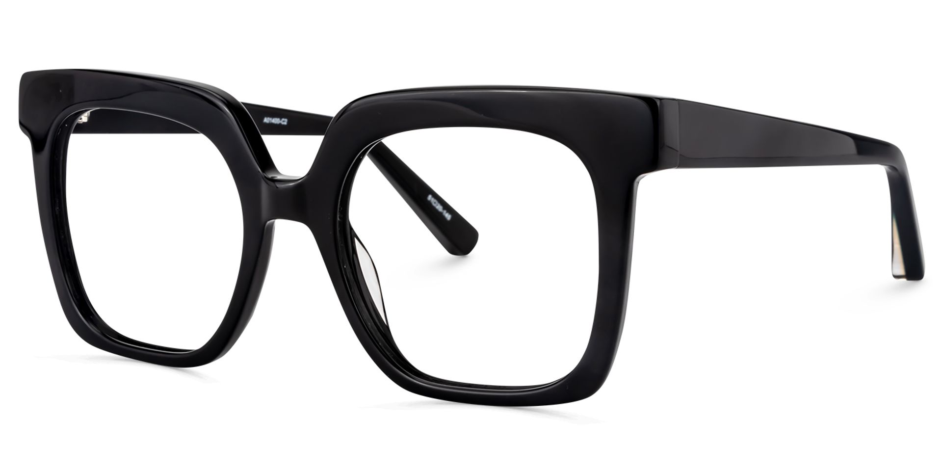 Dexter Square Black Eyeglasses and Glasses Frames1