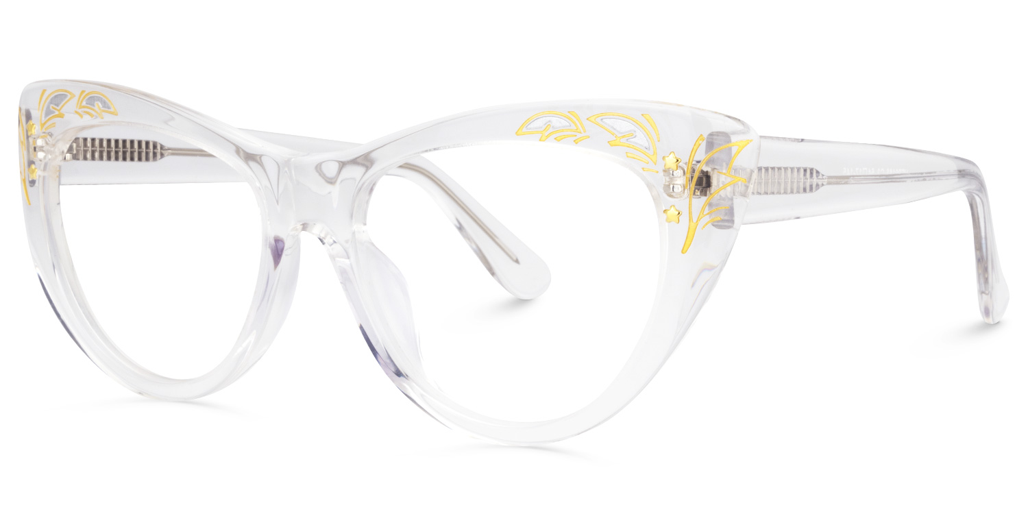 Pamela Cateye Crystal Glasses | ZEELOOL UK1
