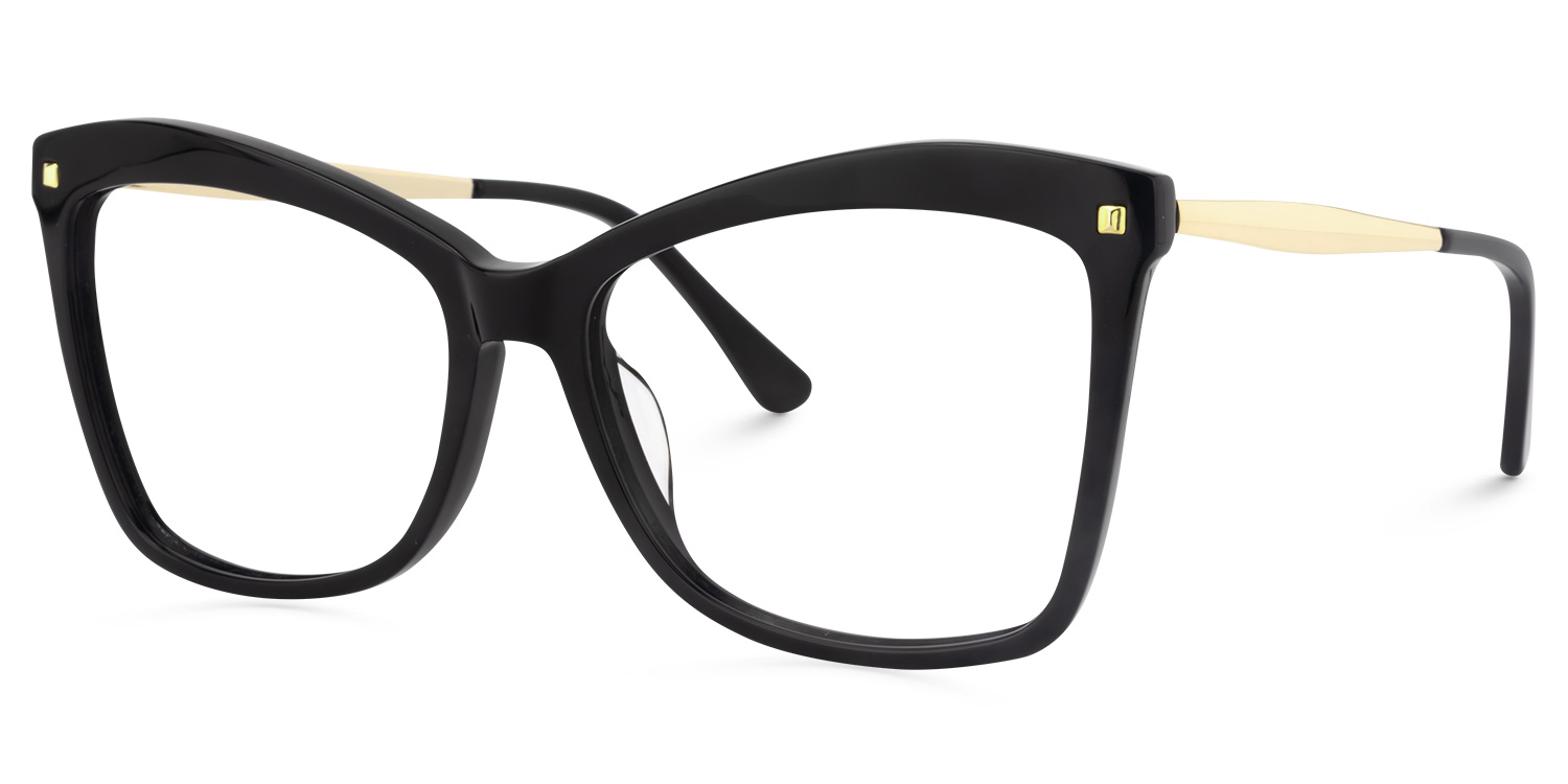 Isaebella Butterfly Black Glasses2