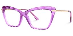 Juliet Cateye Purple Glasses1