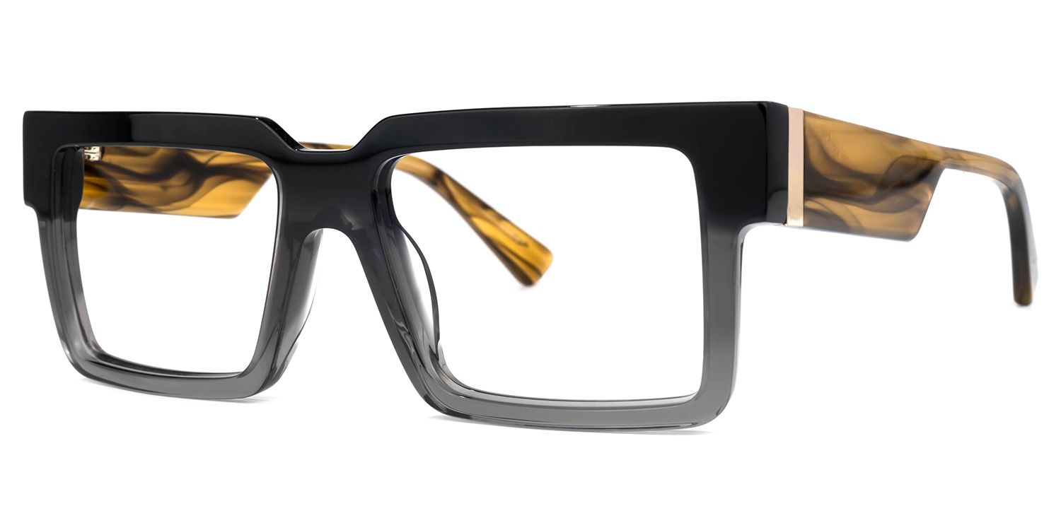 Palacious Square Two-Tone Glasses | ZEELOOL UK1
