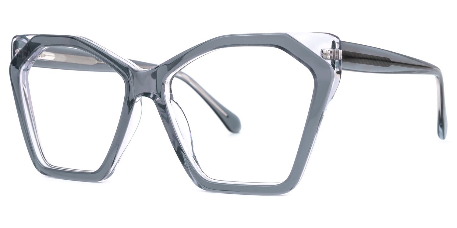 Sprouse Cateye Gray Glasses | ZEELOOL UK1