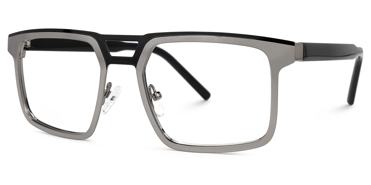 Wirtz Geometric Gray Glasses | ZEELOOL UK1