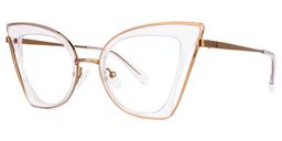 Orinthia Cateye Clear Glasses1