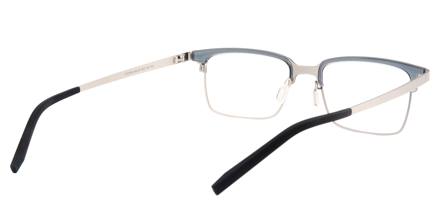 Browline Black Glasses | ZEELOOL UK5