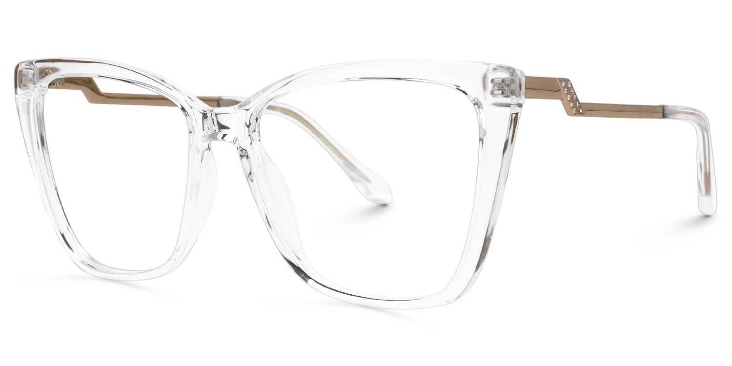 Corlette Square Crysta Eyeglasses and Glasses Frame1
