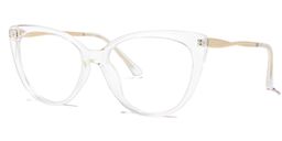 Marcus Cateye Clear Glasses1