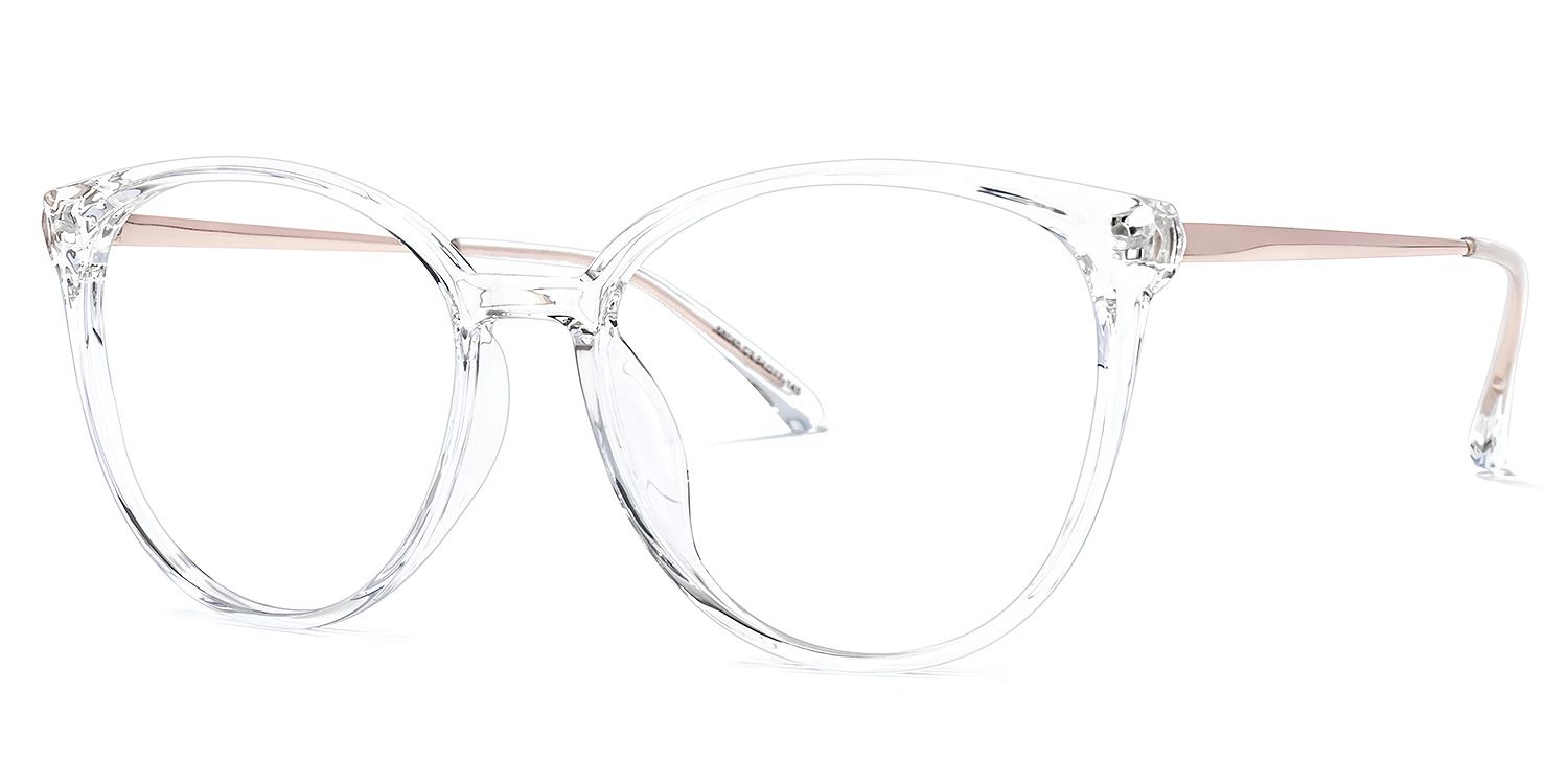 Omar Cateye Clear Glasses | ZEELOOL UK1