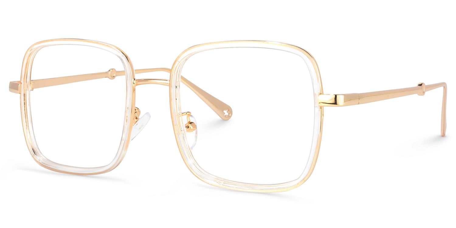 Ozzy Square Clear Glasses | ZEELOOL UK1