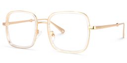 Ozzy Square Clear Glasses1